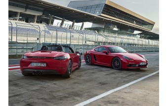 В Porsche явили свету усиленные версии 718 Cayman и 718 Boxster